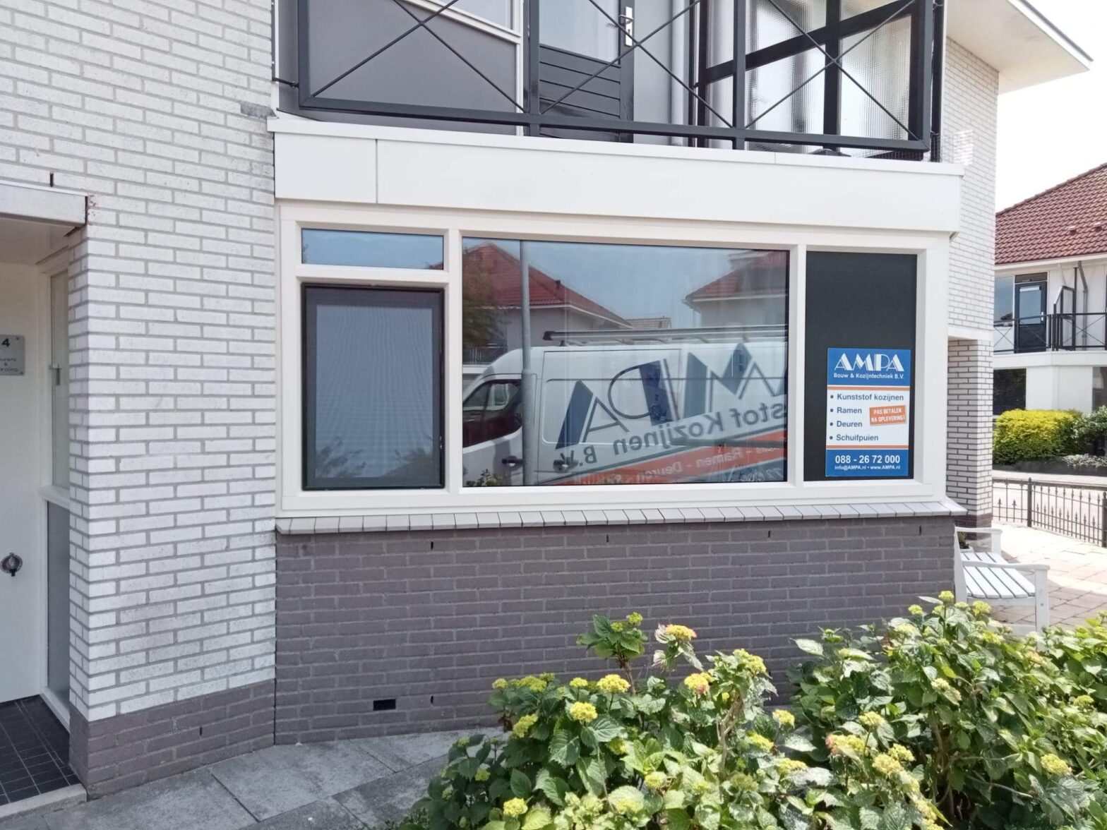 Assendelft AMPA kunststof kozijnen wit