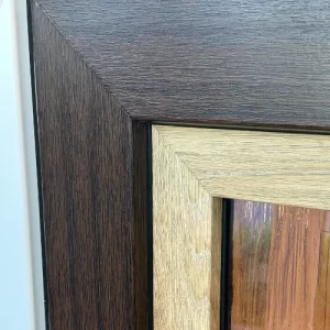 Warme houtlook kozijnen